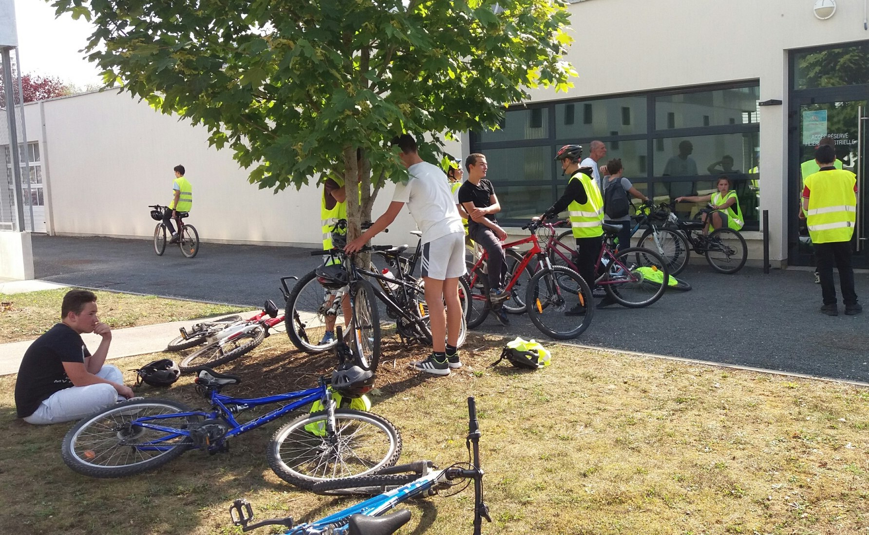“Sortie vélo” : un projet sportif et culturel pour la classe de 3ème Prépa-Pro
