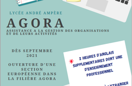 Ouverture d’une section européenne en Bac Pro AGOrA rentrée 2021