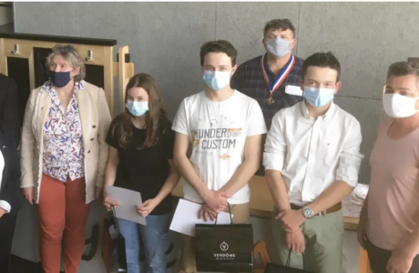 Concours MAF : Des élèves médaillés au lycée Ampère