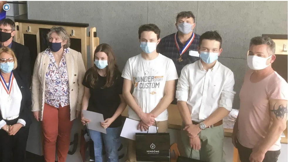Concours MAF : Des élèves médaillés au lycée Ampère