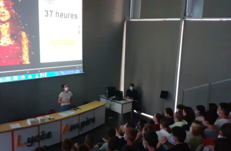 Présentation du « Parcours du Spectateur » aux élèves internes