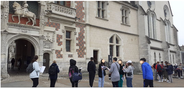 Sortie pédagogique et historique à Blois pour 3 classes de 1ère Bac Pro