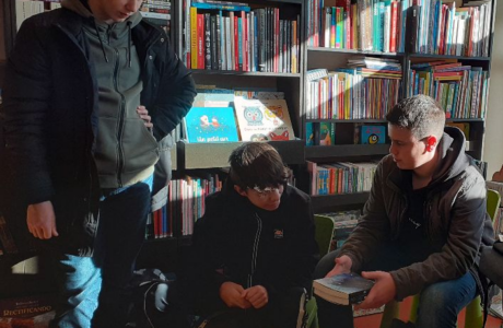 Projet “Jeunes en librairie” pour les élèves de 3ème PM et 3ème PMU