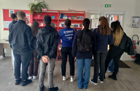 Visite du Bureau Information Jeunesse pour les 2nde Bac Pro MRC2