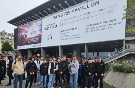 Visite du Mondial de l’Auto à Paris pour les élèves de 2nde Bac Pro MMV1 et 2